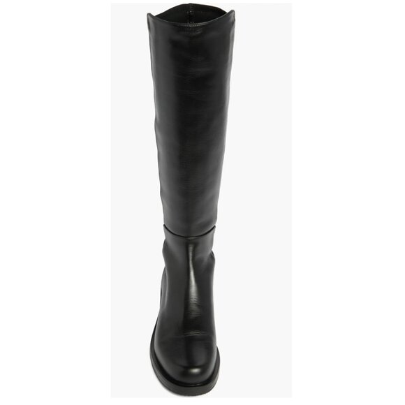 Stuart Weitzman Leather 50-50 Black Nappa Leather Boot – BRAND NEW! - Picture 5 of 10